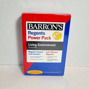 Barron's Regents Power Pack Living Environment Revised Edition Two Books New